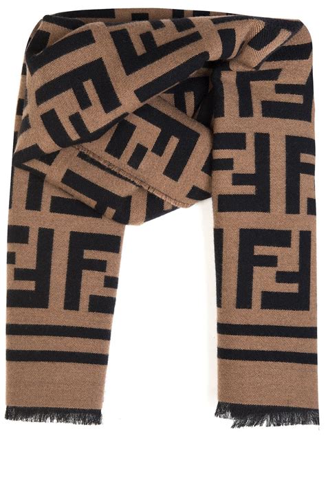 fendi schal beige|fendi scarves for women.